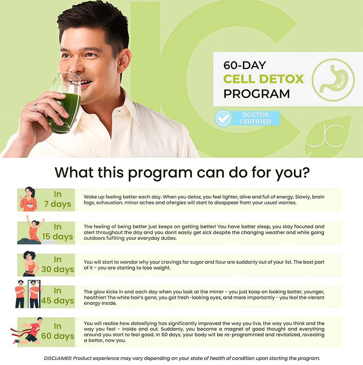 Cell Detox Process Cell Detox Program – JC Store UAE